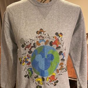 Disney Tops - It’s a small world Mickey sweatshirt Disney Tops - It’s a small world Mickey sweatshirt